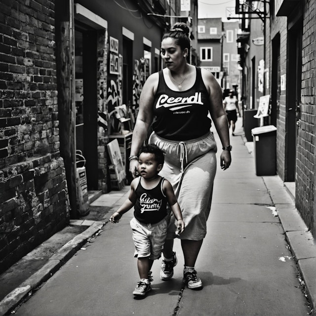 Urban Alleyway Walk