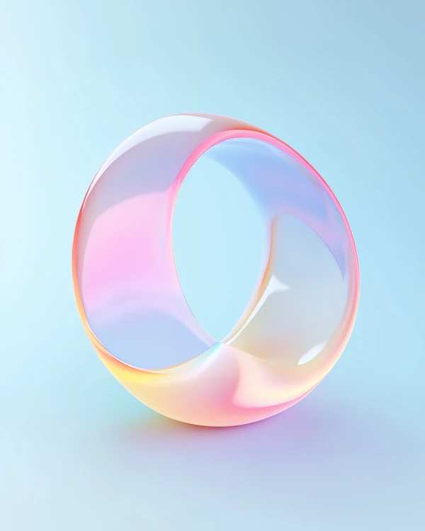 Pastel Gradient Torus