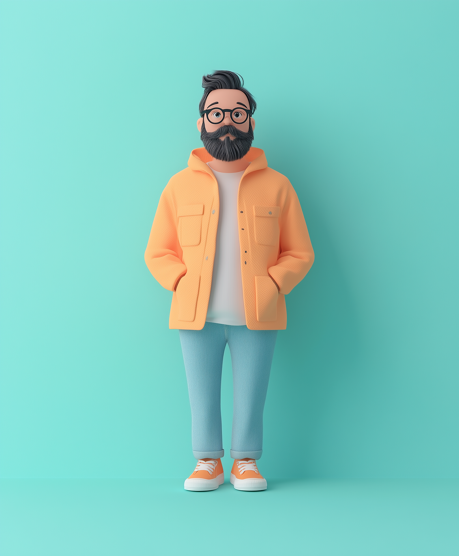 Stylized Male Character Illustration