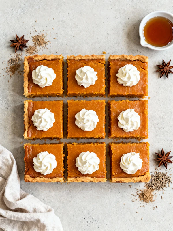 Pumpkin Pie Squares