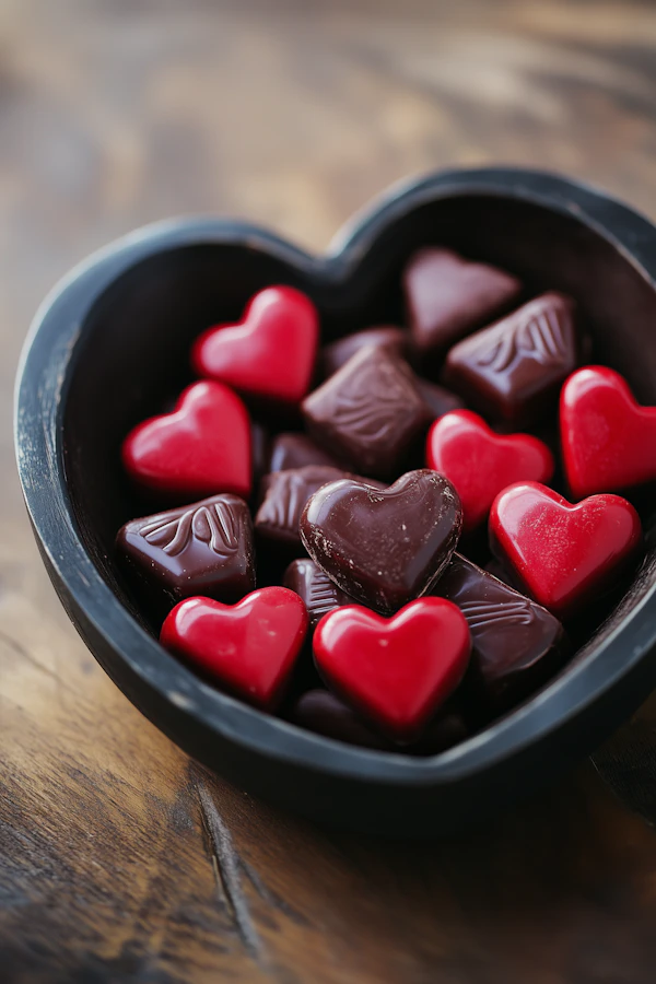 Heart-Shaped Chocolates