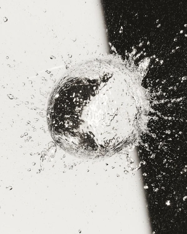 Bursting Water Balloon