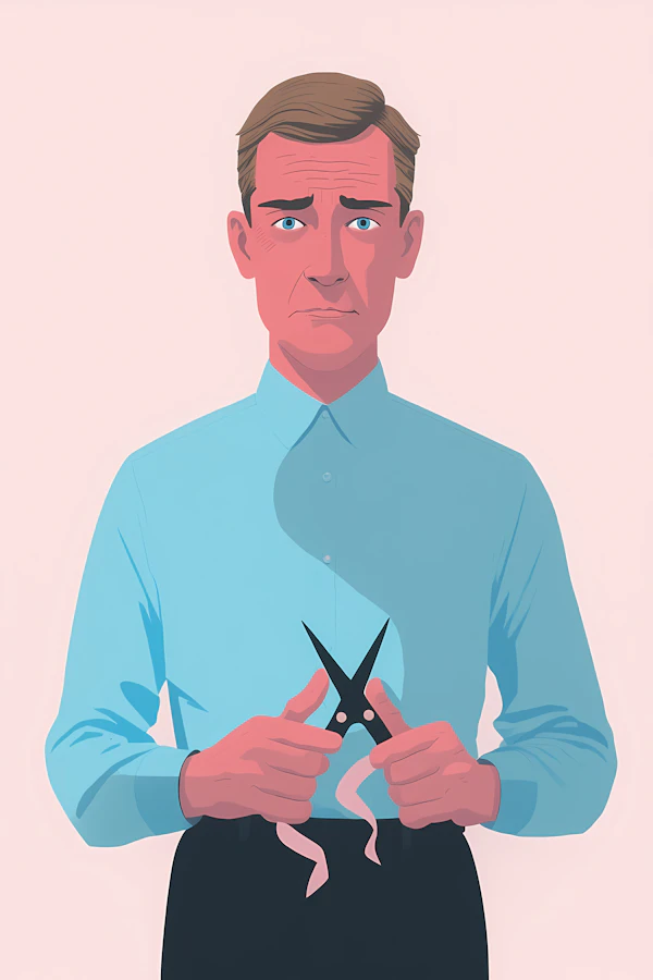 Contemplative Scissors