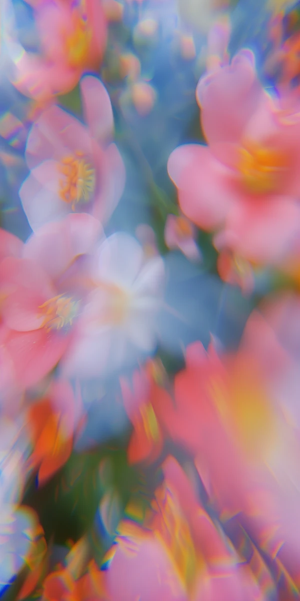 Dreamy Floral Abstract