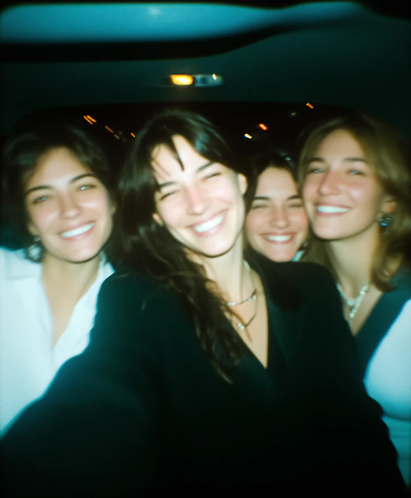 Joyful Group Selfie