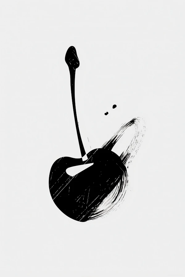 Abstract Cherry Art