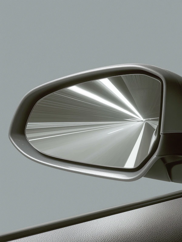Car Mirror Reflection