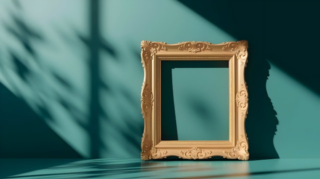 Golden Ornate Frame