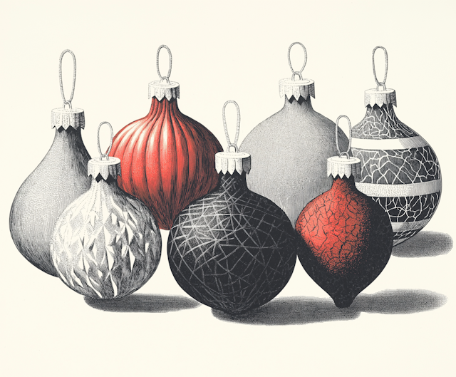 Festive Christmas Ornaments