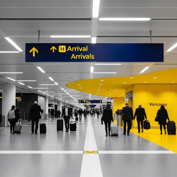 Modern Airport Terminal