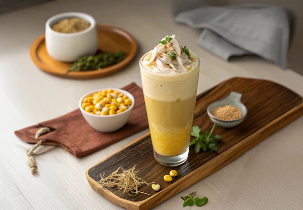 Creamy Beverage Display
