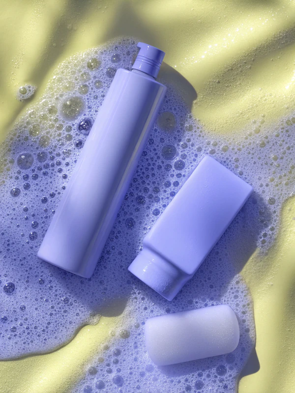 Pastel Cosmetic Bottles