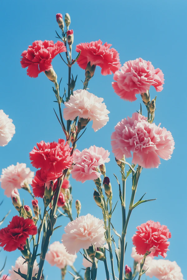 Carnations in Bloom