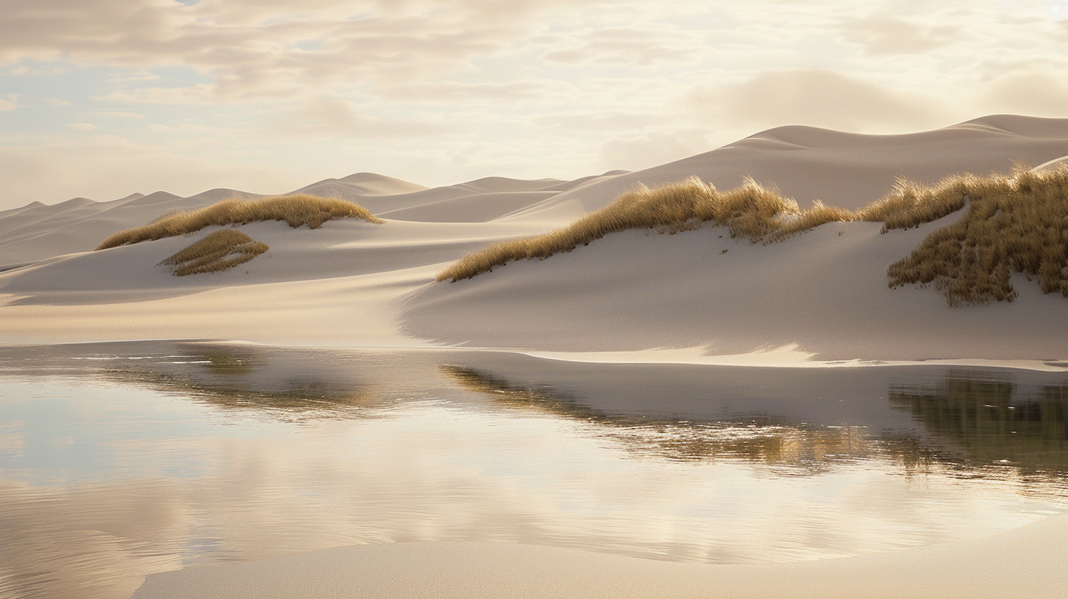 Serene Desert Landscape