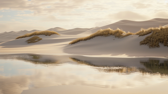 Serene Desert Landscape