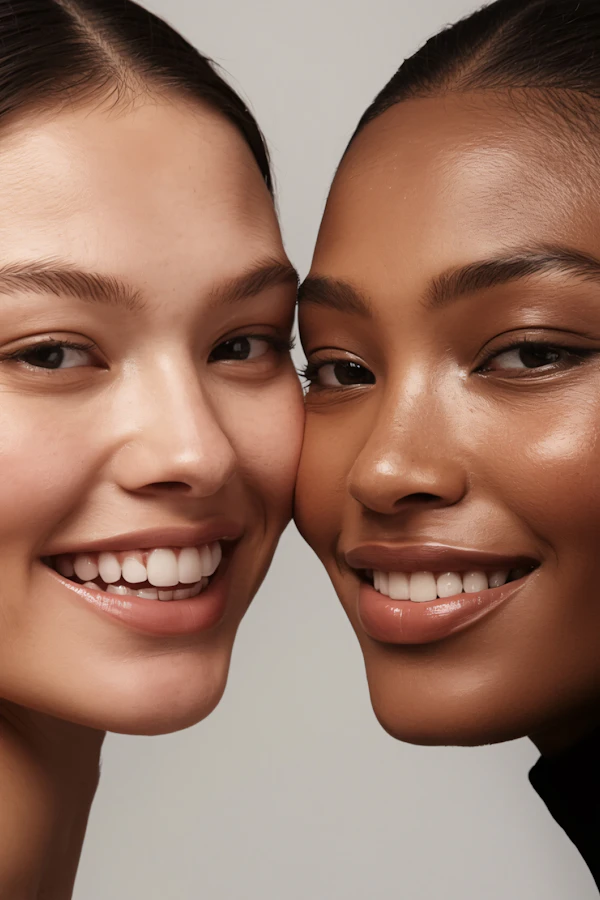 Friendly Smiling Duo
