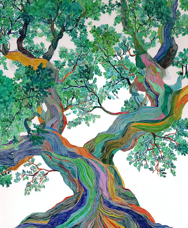 Colorful Artistic Tree