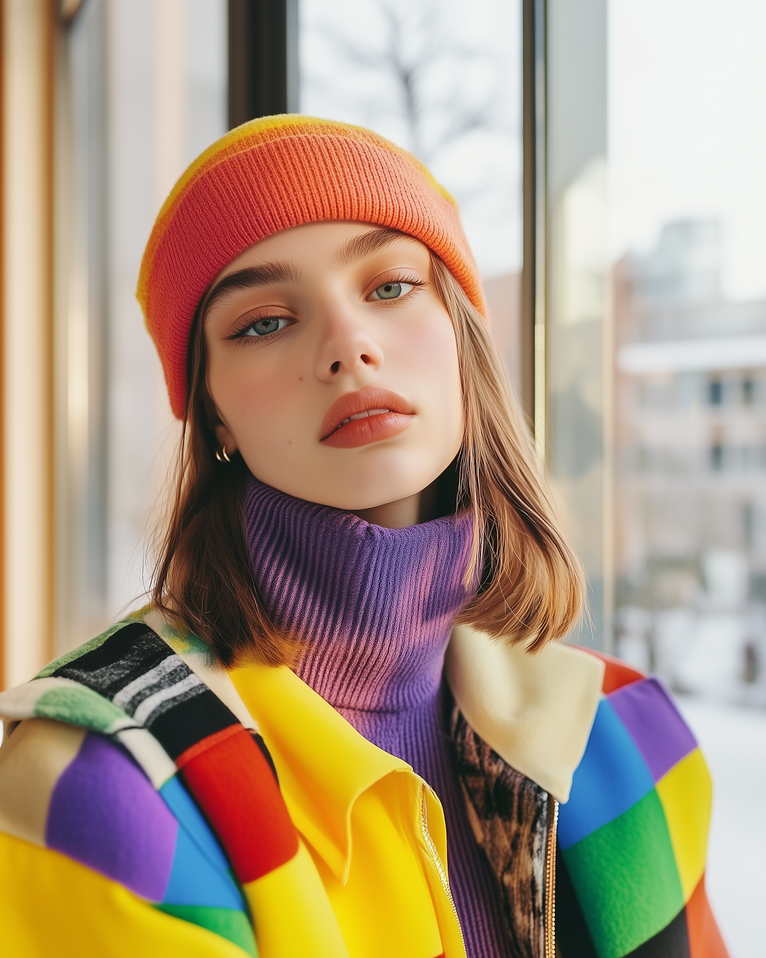 Colorful Fashion Portrait