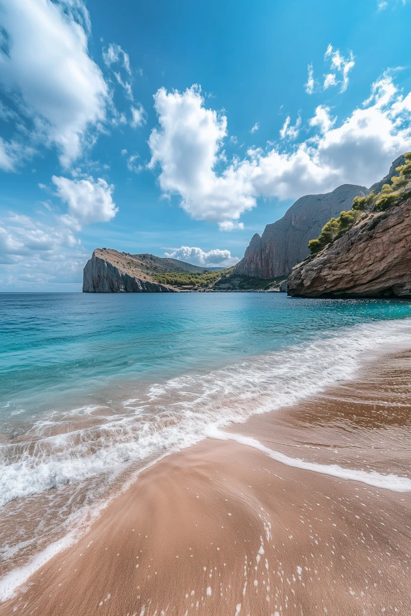Serene Coastal Scene