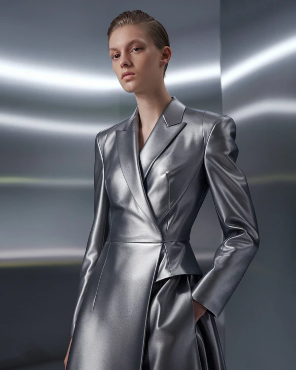 Futuristic Fashion Pose