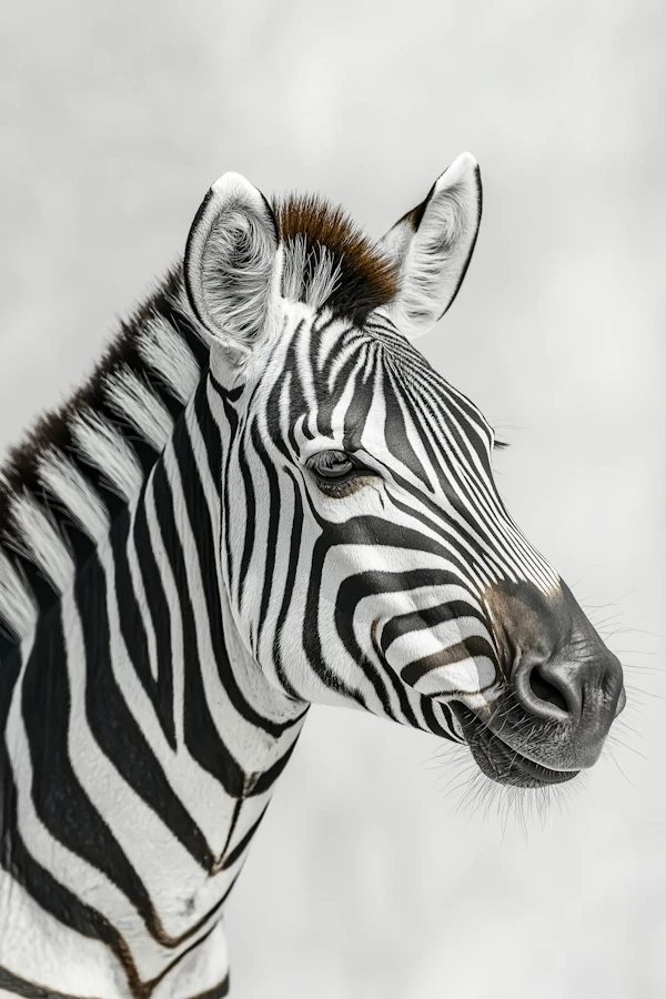 Close-up of a Zebra