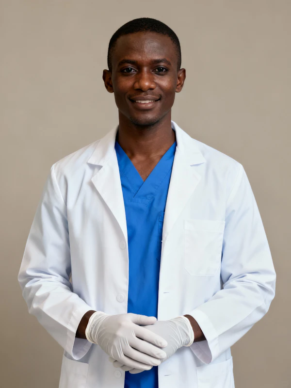 Professional in Lab Coat