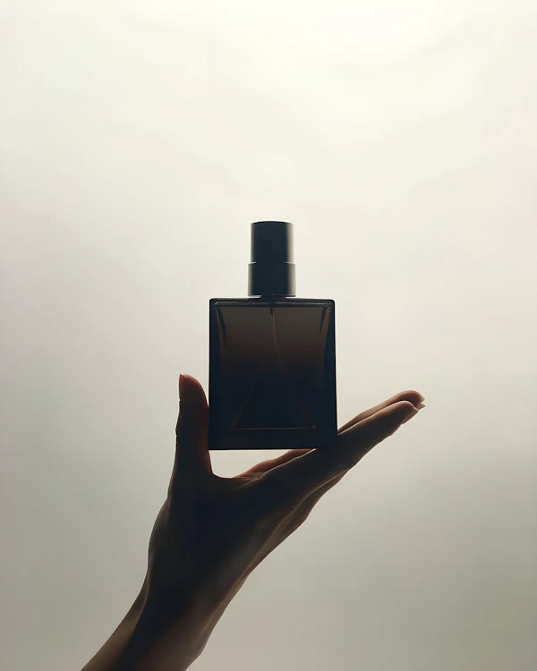 Silhouetted Perfume Art