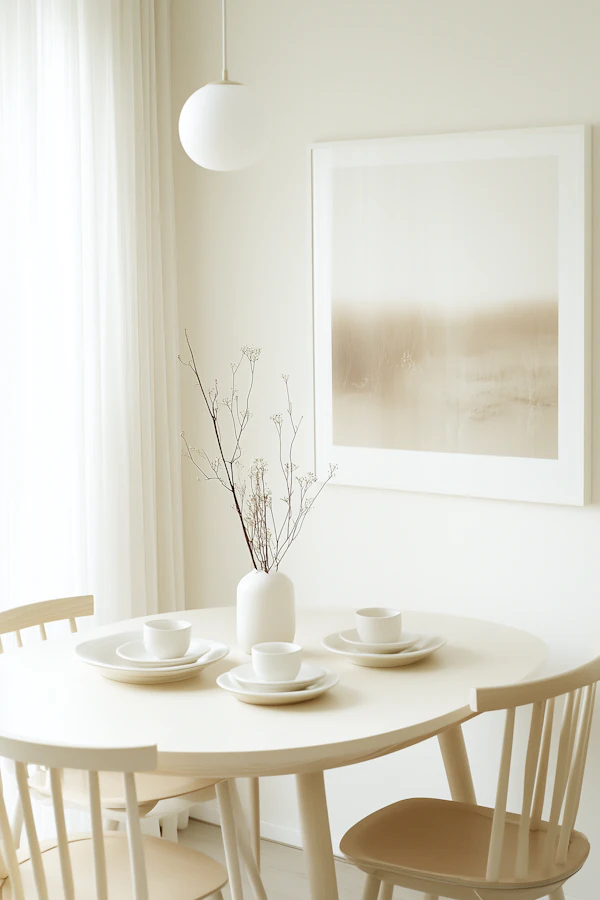 Minimalist Dining Area