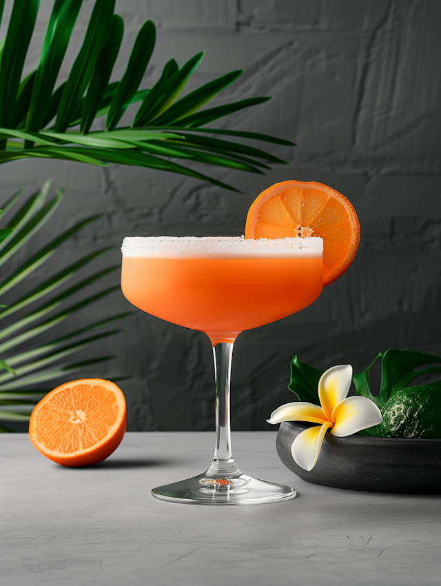 Tropical Cocktail Elegance