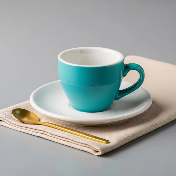 Turquoise Coffee Cup