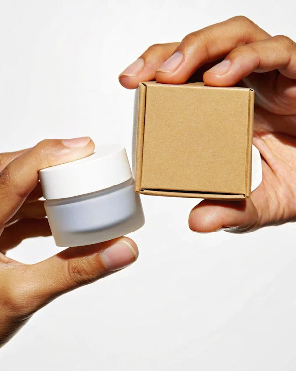 Minimalist Skincare Scene