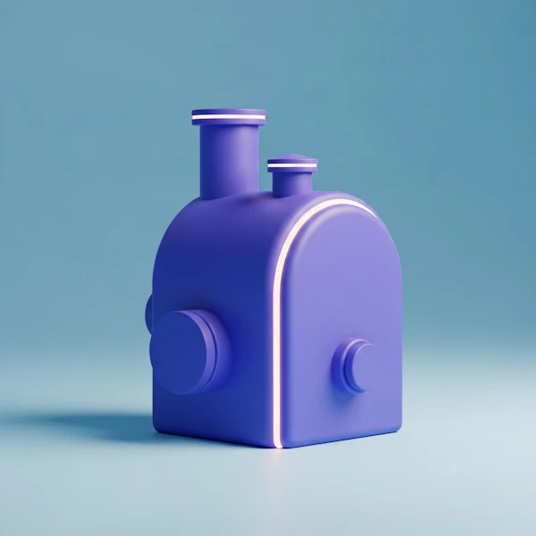 Futuristic Purple Device