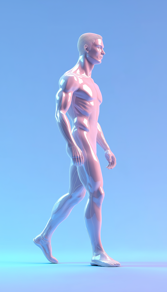 Futuristic Human Figure