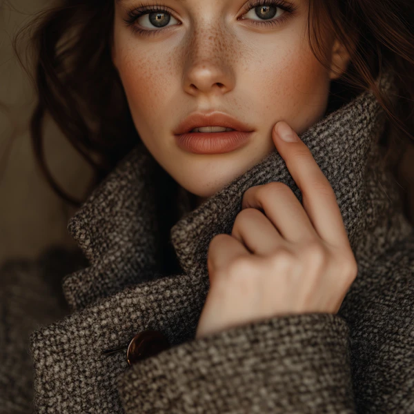 Freckled Beauty Portrait