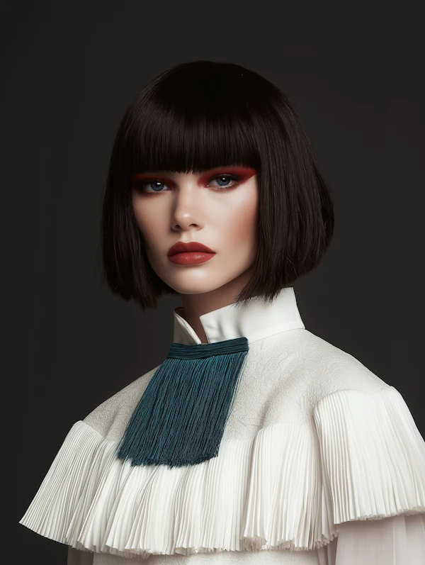 Striking Woman Portrait