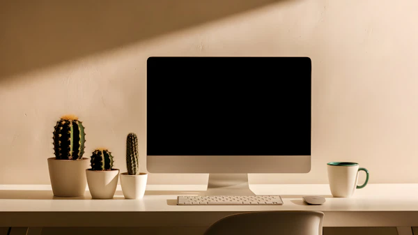 Minimalist Workspace