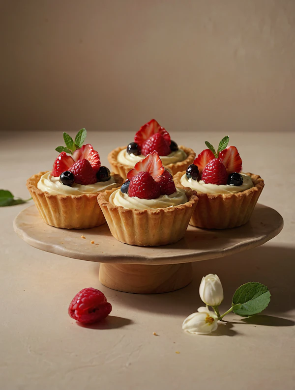 Fruit Tarts Display