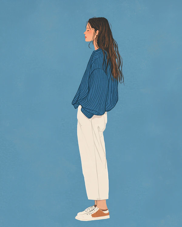 Minimalist Woman Profile