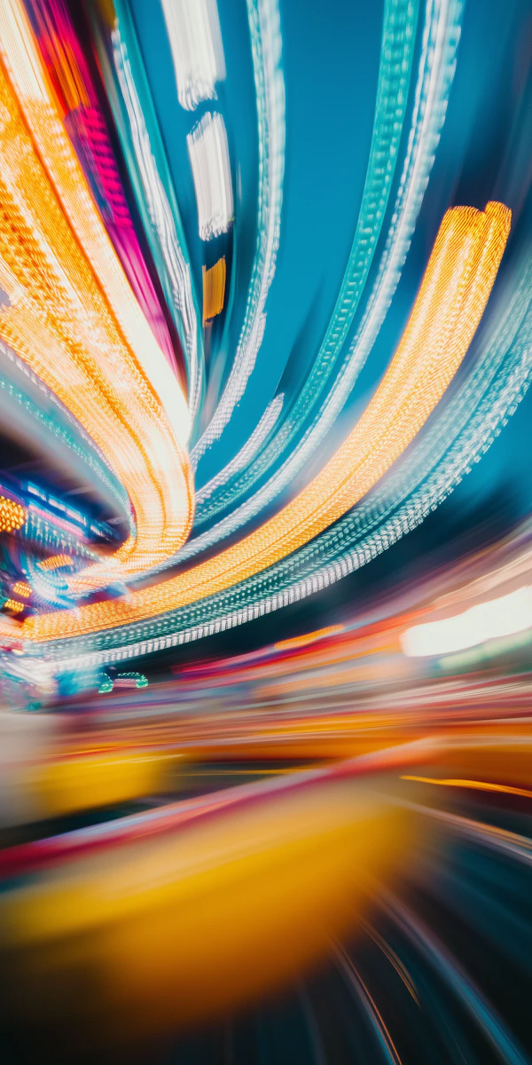 Vibrant Light Trails
