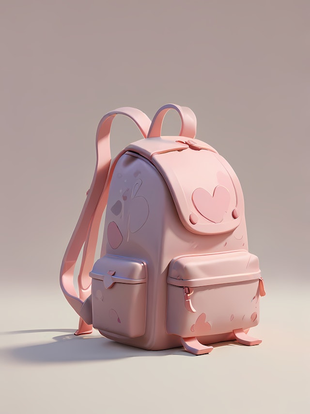 Pastel Pink Backpack