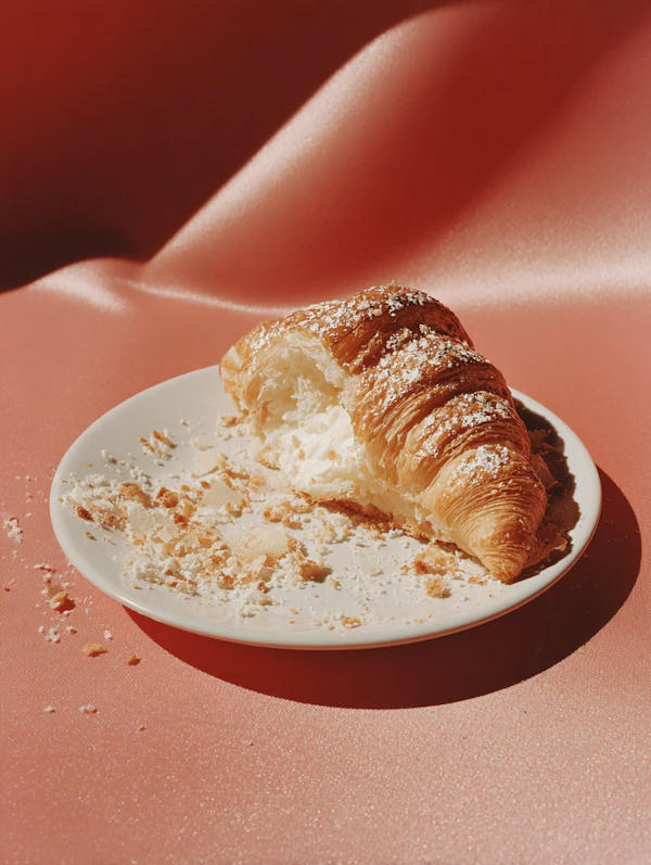 Golden Croissant Delight
