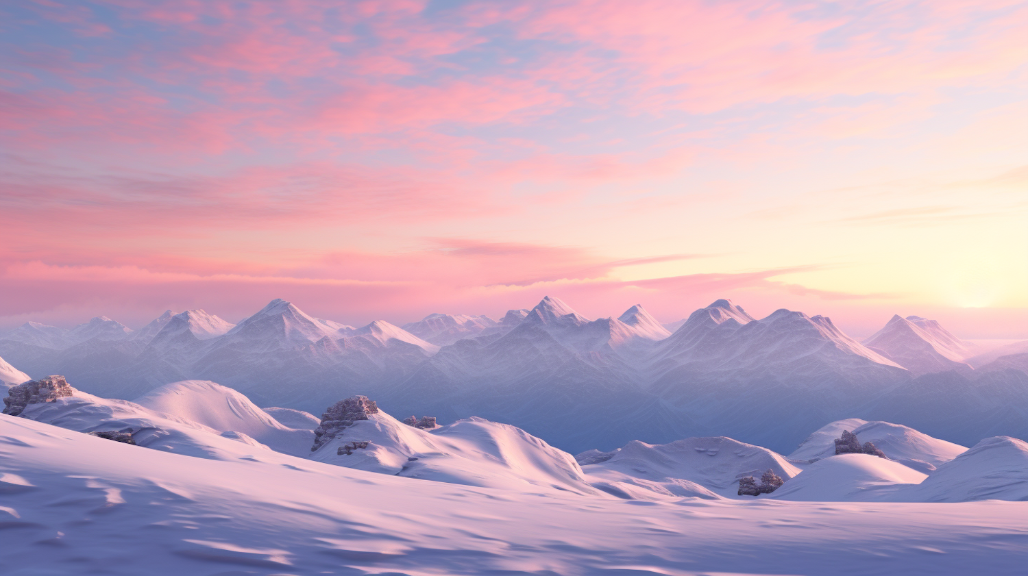 Alpine Dawn Serenity