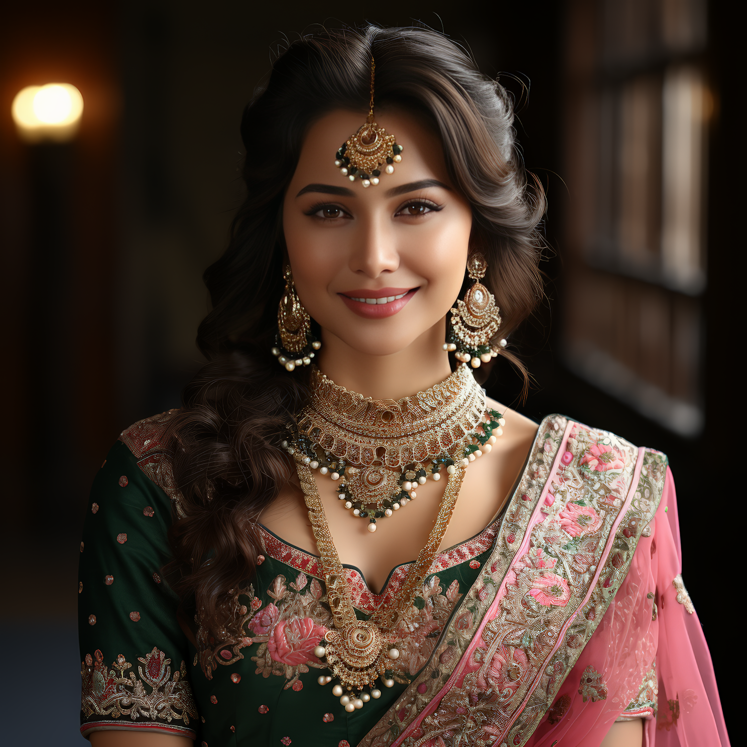 Elegant Traditional Indian Attire