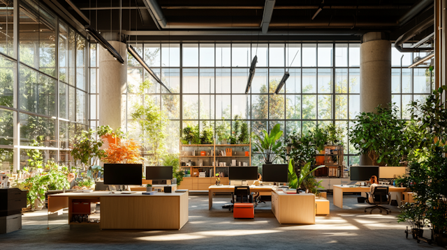 Modern Office with Natural Light