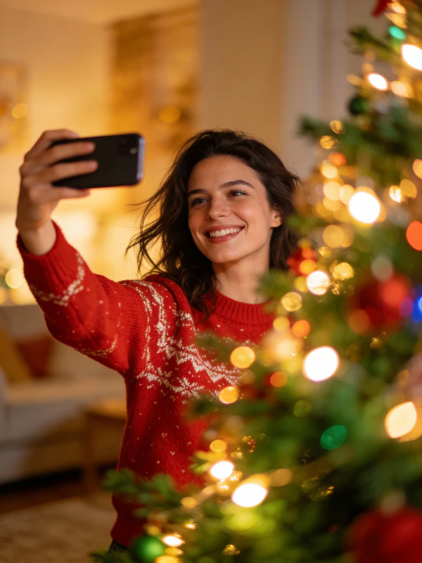 Festive Selfie Moment