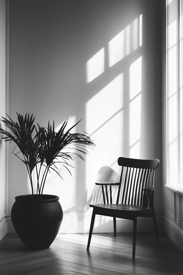Minimalist Interior Scene