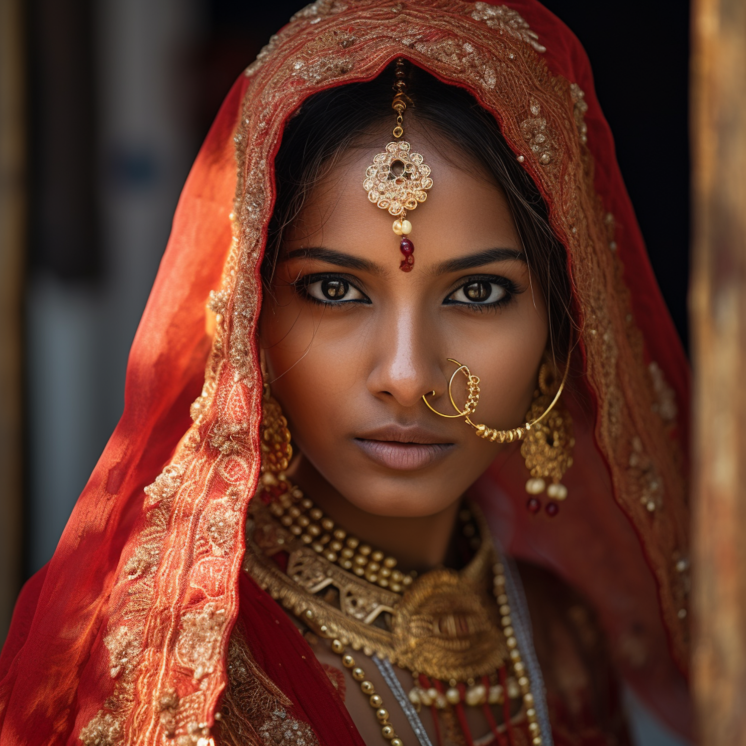 Traditional Indian Bridal Elegance