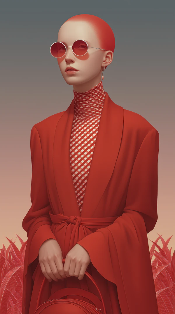 Bold Red Aesthetic