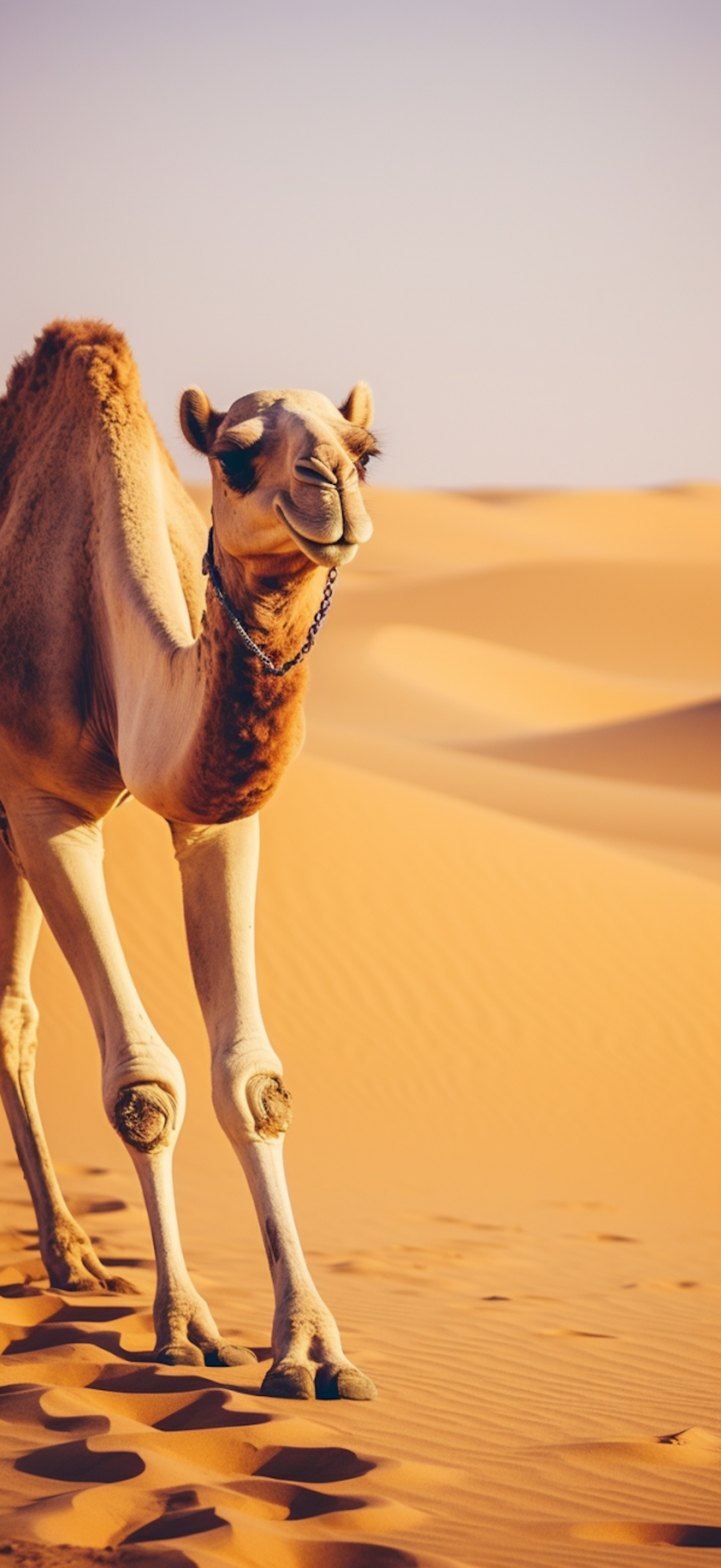 Serenity in Sands: The Graceful Desert Camel