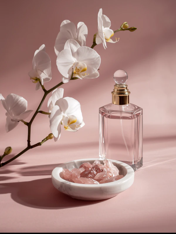 Elegant Perfume Display